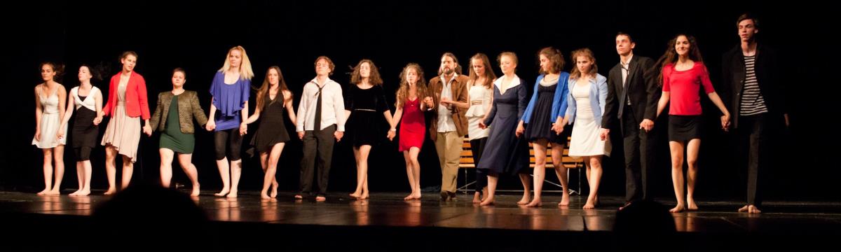 Az idei végzősök, Gémes Antos osztálya fotó: www.vous.hu